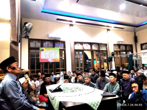 GSB Masjid Al-Jihad Membludak, Semangat Menuntut Ilmu Terus Menyala
