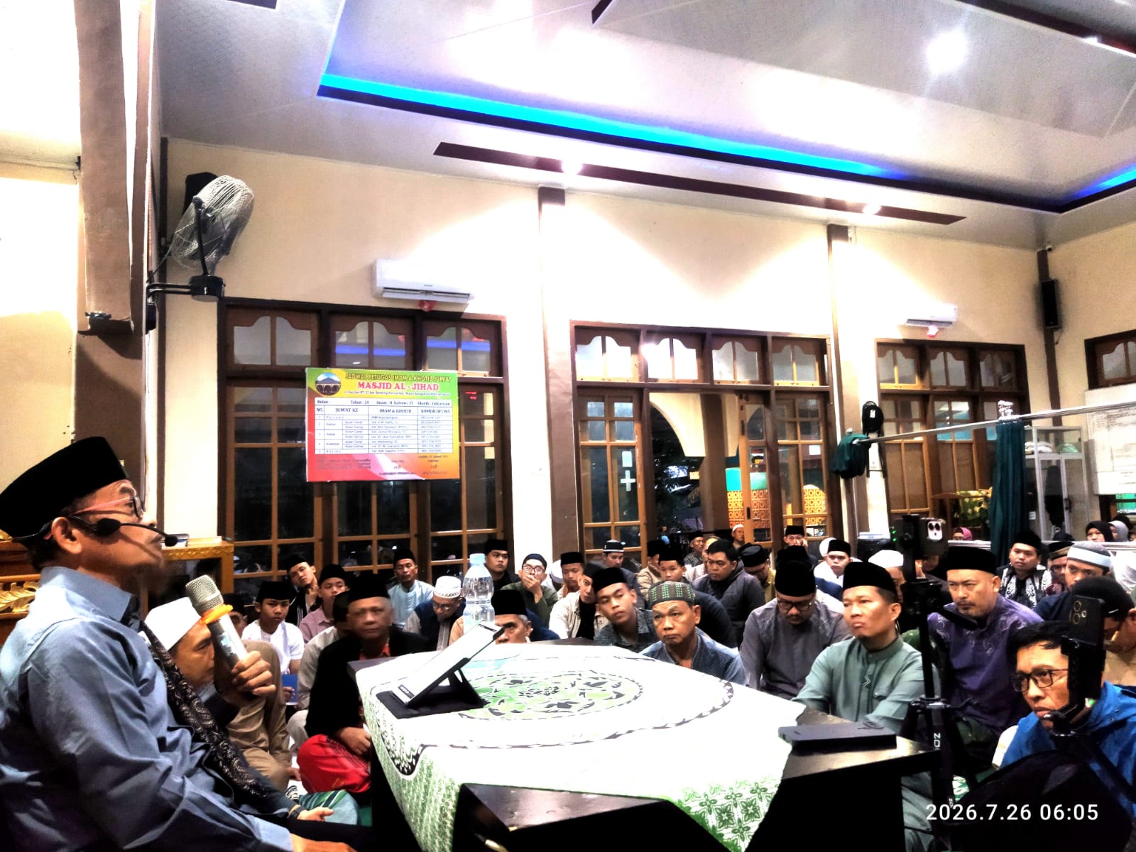 GSB Masjid Al-Jihad Membludak, Semangat Menuntut Ilmu Terus Menyala